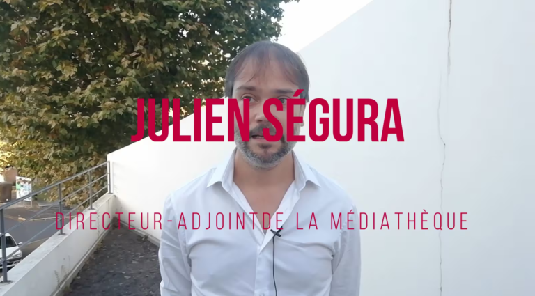 Interview de Julien Ségura, directeur-adjoint de la médiathèque du bassin d'Aurillac