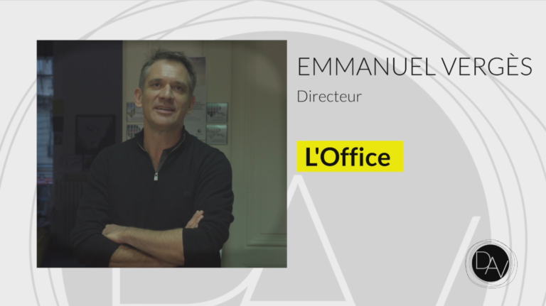 Interview d'Emmanuel Vergès dans le cadre du projet DAV