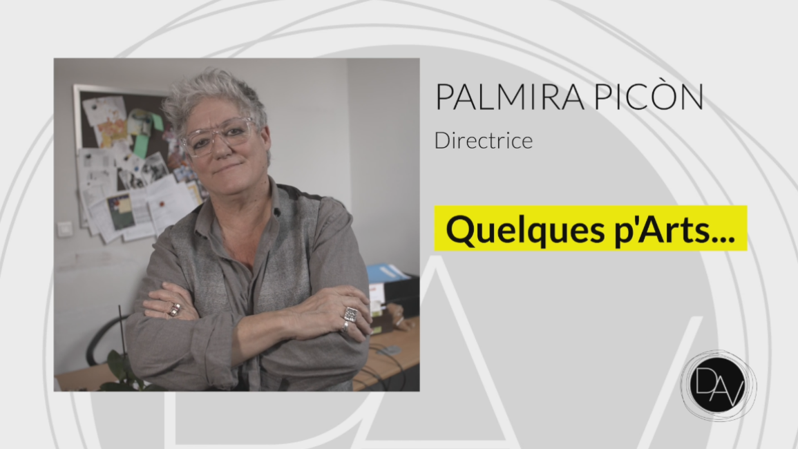 Visuel de l'interview de Palmira Picon dans le cadre du projet DAV