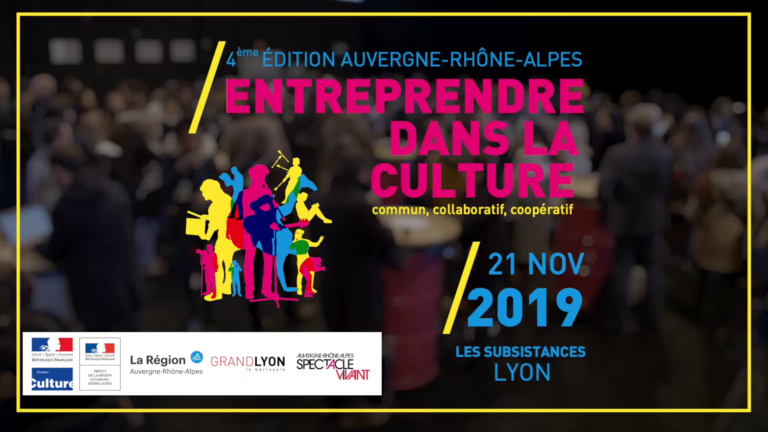 Vidéo du Forum Entreprendre dans la culture 2019