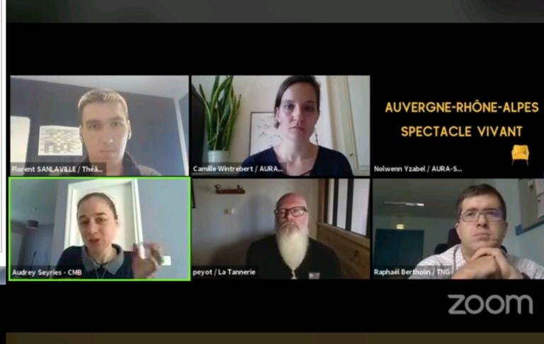 Visuel du webinaire sur la reprise d'activités