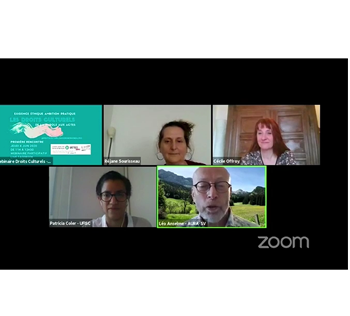 Visuel du webinaire sur les droits culturels