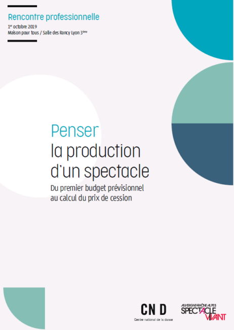 Visuel du compte-rendu sur la production de spectacle