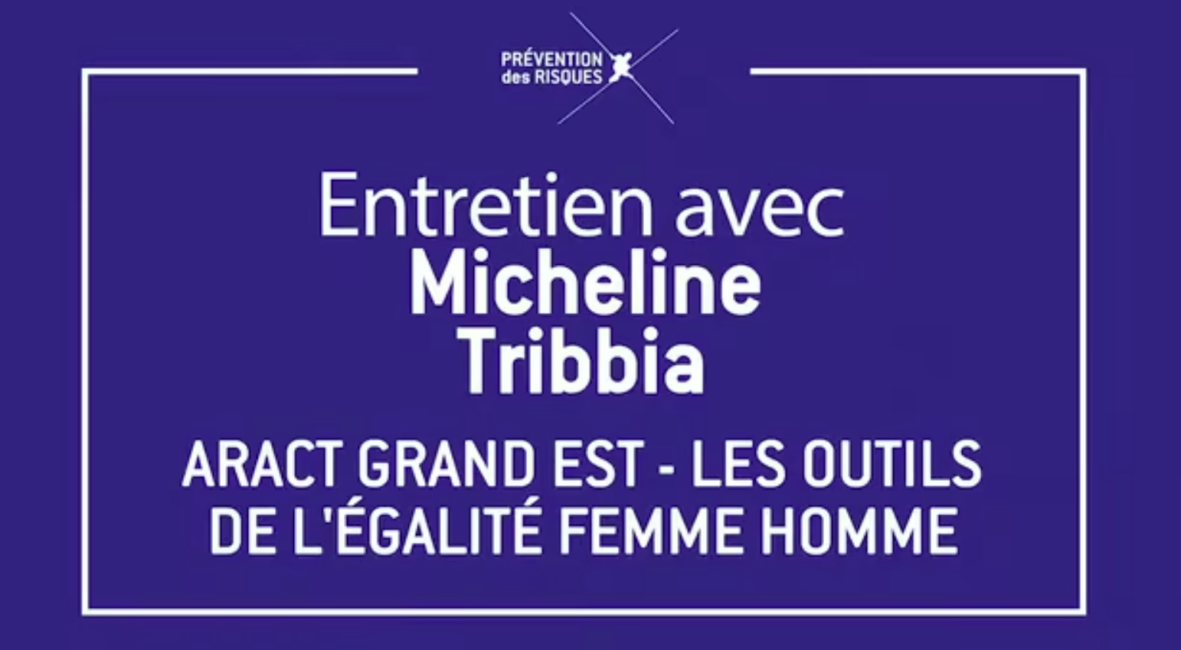 Visuel de l'entretien avec Micheline Tribbia sur les outils de l'égalité femme homme