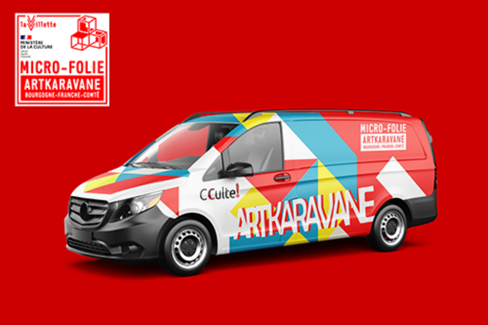 Visuel du musée mobile ArtKaravane