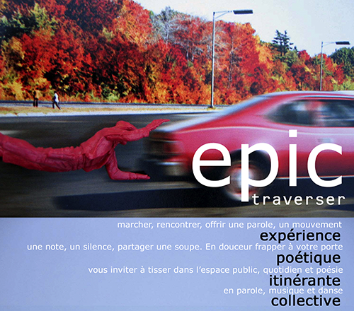 Visuel du projet EPIC : Expérience poétique itinérante collective
