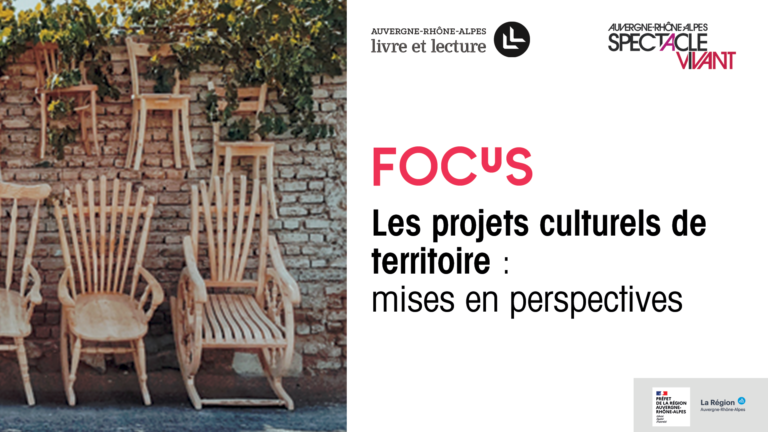 Visuel du webinaire sur les projets culturels de territoire