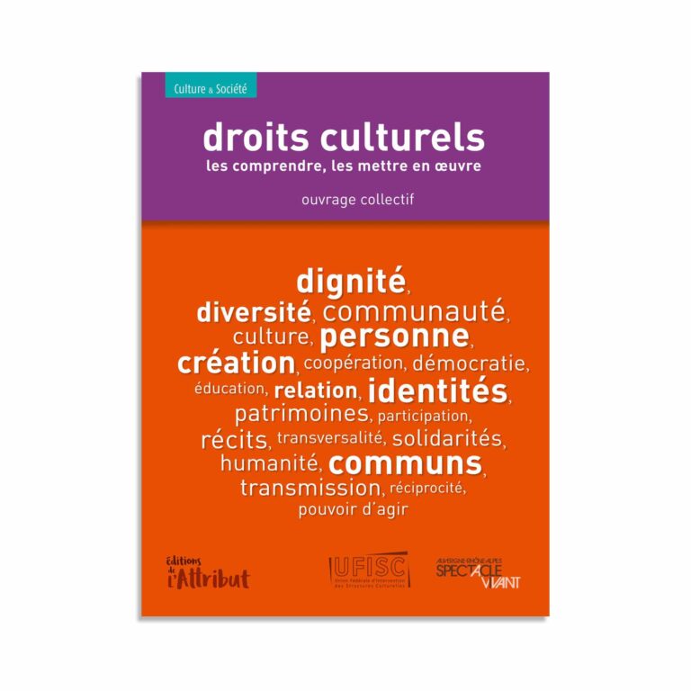 Visuel de l'ouvrage sur les droits culturels