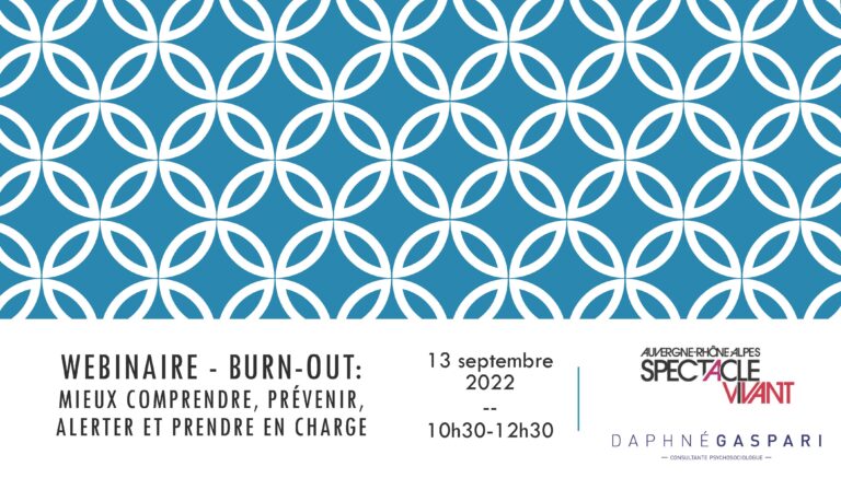 Visuel du webinaire sur le burn-out _ septembre 2022