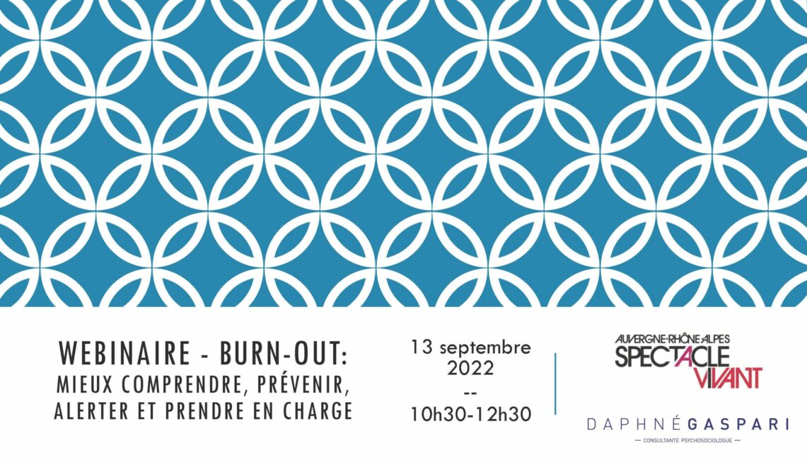 Visuel du webinaire sur le burn-out _ septembre 2022