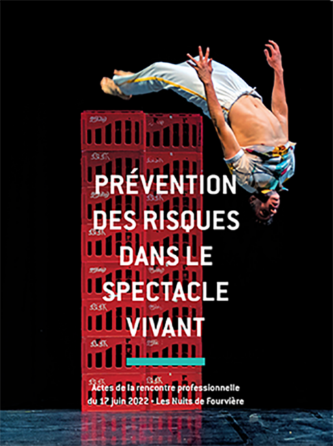 Visuel de la rencontre sur la prévention des risques dans le spectacle vivant 2022