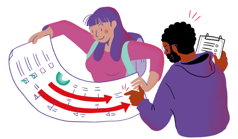 Illustration de la fiche sur la posture participative et coopérative