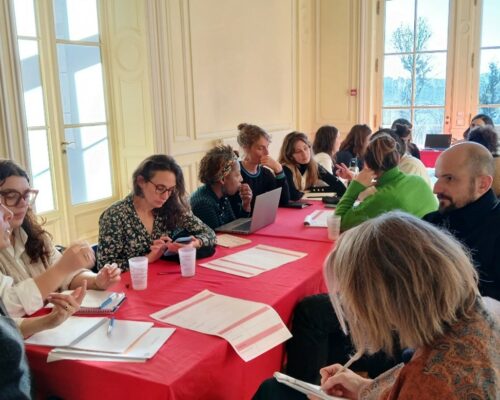 Visuel de la journée professionnelle sur les métiers de la médiation culturelle en décembre 2025